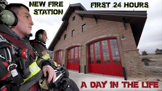 First 24 Hours in a New Fire Station  A Day in the Life [upl. by Quartet]