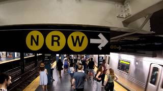 ⁴ᴷ The Busiest NYC Subway Station Times Square–42nd StreetPort Authority Bus Terminal [upl. by Maxama]